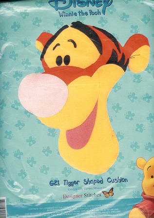Disney Winnie The Pooh, Tigger Shaped Cushion